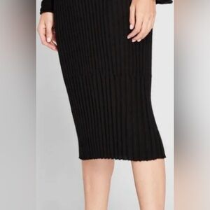 Club Monaco rib pencil skirt